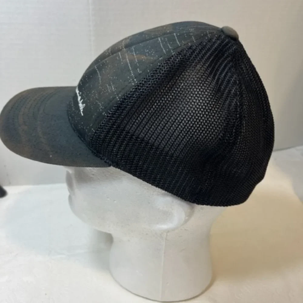 Travis Mathew Golf Cap Hat Flexfit Stretch Black S/M - Picture 3 of 9